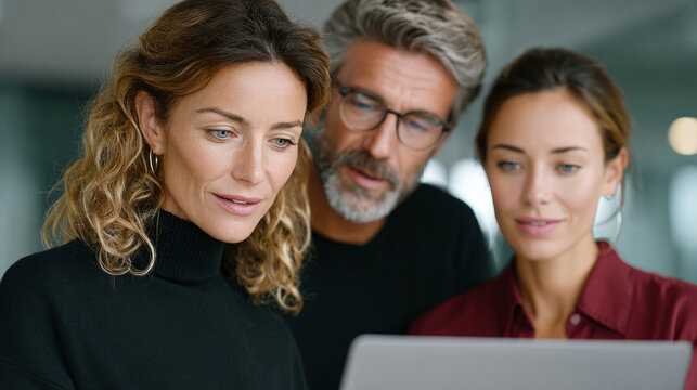 Collaborative business meeting in office - teamwork and strategy planning