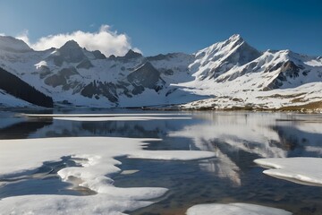 &ldquo;Crystal Reflections in the Valley of Snow&rdquo;