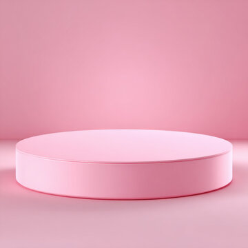 Morandi Pink Display Stand for Girly Beauty Products