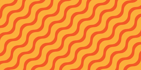 abstract creative orange diagonal wave line art for banner, poster, background.