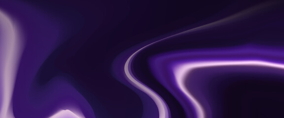 Abstract blue wavy vector background with smooth gradient flow. Fluid motion in cool tones of blue and cyan, perfect for modern, tech, or ocean-inspired design concepts.