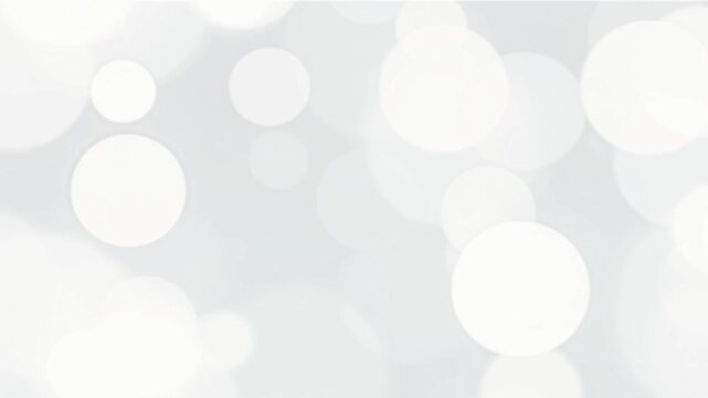 Luxurious and vibrant blurred circles. Premium white bokeh for banners and poster backgrounds with vibrant and elegant colors.