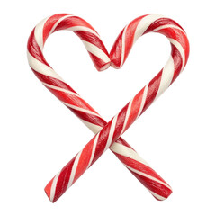 heart shaped candy canes
