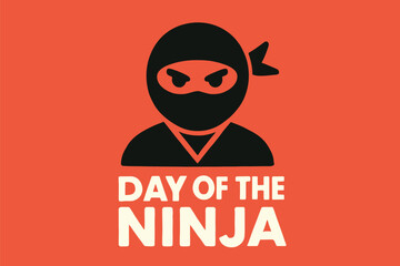 Day of Ninja, ninja illustration, martial arts concept, stealth warrior artwork, Japanese warrior design, ninja character graphic, ninja icon illustration, martial arts illustration, stealthy warrior  © MORIUM JANNAT