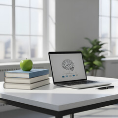 Modern Office Learning and Productivity Workspace