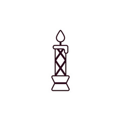 Candle Icon Design