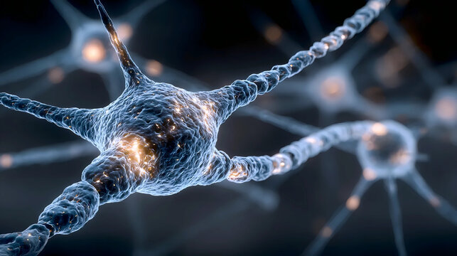 Neuron Firing, Nerve Signal Transmission, Synaptic Activity