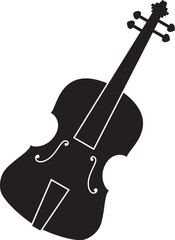 ヴァイオリンのシルエット