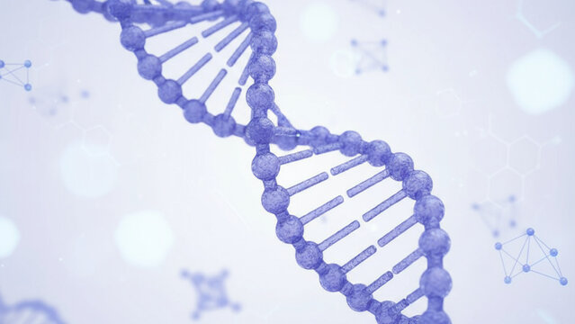 abstract purple double helix dna structure science - Powered by Adobe