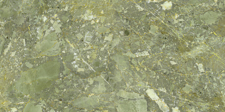 green marble with White veins. green golden natural texture of marble. abstract green, white, gold and yellow marbel. hi gloss texture of marble stone for digital wall tiles design.