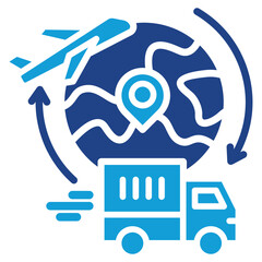 Global Logistics Icon