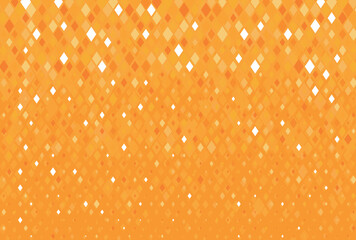 背景素材 オレンジ キラキラ グラデーション 輝き 菱形パターン 斜めバックグラウンド