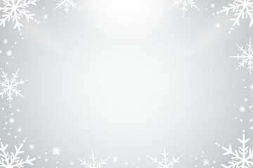 Festive Christmas background with generous copyspace and holiday decorative elements
