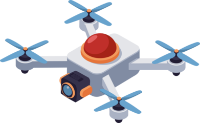 Capture breathtaking aerial footage with this modern drone and camera for your projects