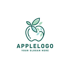 Minimalist Apple Logo Design