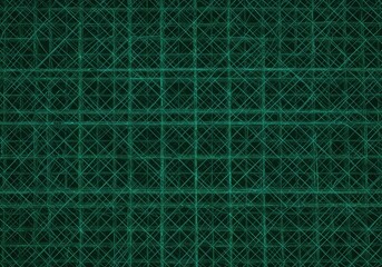 Abstract geometric background texture featuring a uniform structure of intersecting lines creating small repeating square openings ,synthetic ,woven ,fabric