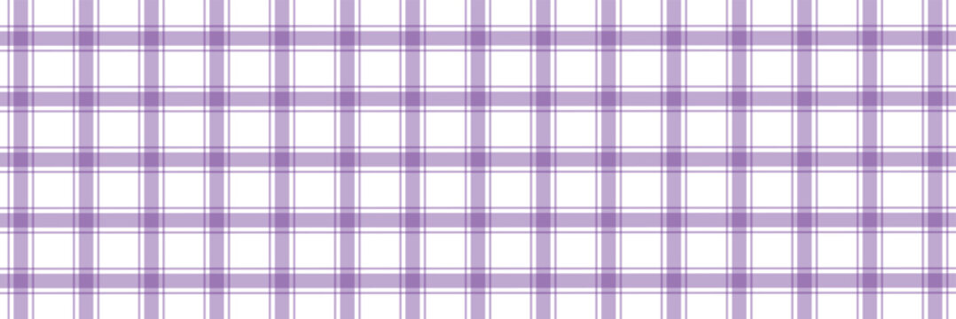 Purple gingham fabric. purple plaid pattern. purple and white tablecloth background pattern. square linen fabric napkin for backdrop, picnic minimalism, copy space for&nbsp;text,&nbsp;wallpaper .