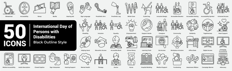 International Day of Persons with Disabilities International Day of Persons with Disabilities Bundle H50