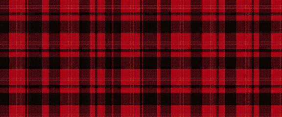 Worn, distressed Royal Stewart tartan with frayed edges, grunge aesthetic, realistic fabric look, gritty, high-res, textured.