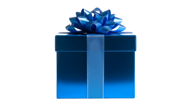 blue gift box