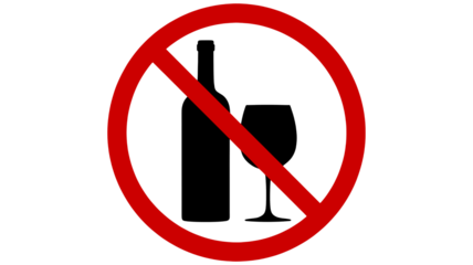 Red prohibition sign conveys a clear message of restriction, ideal for warning against access, usage, or unwanted actions, a modern symbol of prevention