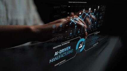 AI-driven manufacturing boosts industrial automation through IoT, cloud, and data analytics. Manufacturing process and factory output are optimized with smart feedback and AI. Marrow