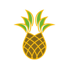 Pineapple logo icon design