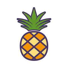 Pineapple logo icon design