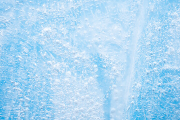 Abstract natural ice surface texture background