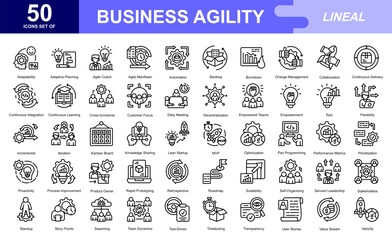 Business Agility theme iconset