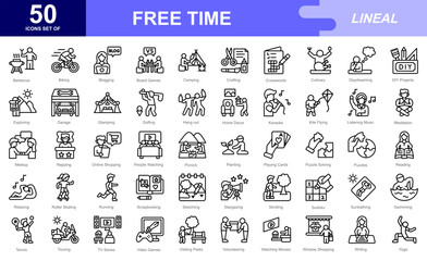 Free Time theme iconset