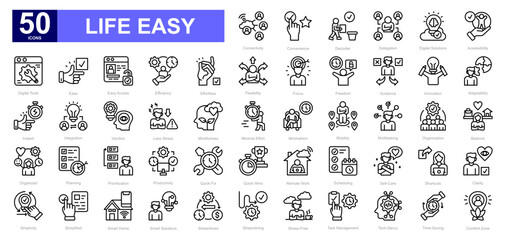 Life Easy theme iconset