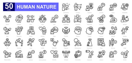 Human Nature theme iconset