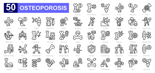 Osteoporosis theme iconset