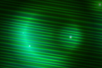 Green abstract diagonal lines sphere