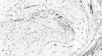 Grunge frame with dust and rough wall texture Speckle grain dot white paper noise texture with distress effect vector illustration pattern background. Dirty or dust film grain speck grit grunge overla