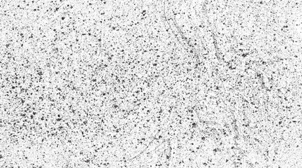 Dirty or dust film grain speck grit grunge overlay on  grain dot white paper noise texture with distress effect vector illustration pattern background.