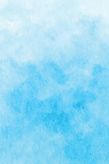watercolor bright blue North Pole background