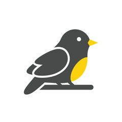 Fototapeta premium Yellow-Bellied Bird