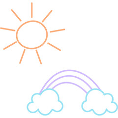 Cute Kids Doodle Scribble