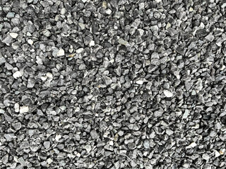 Small gray gravel stones