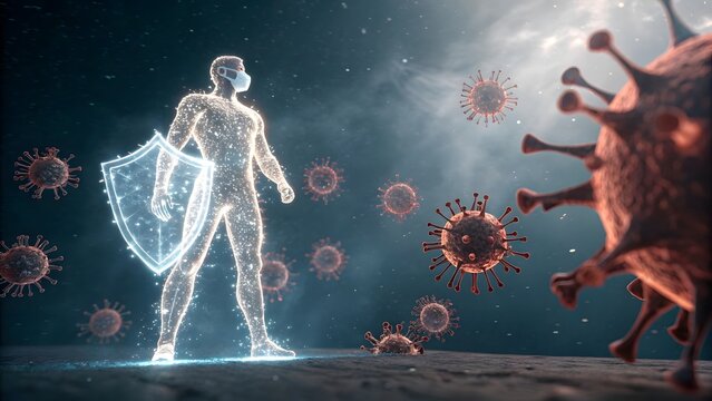 Biohacking Immunity Digital Shield against Viruses and Pathogens