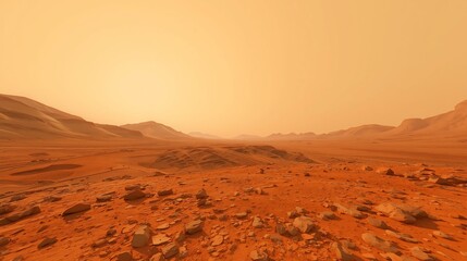 Fototapeta premium Visionary Orbit: A Journey to the Future Planet