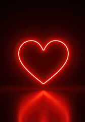 A vibrant, glowing heart shape emanates warm, positive energy, symbolizing universal love, compassion, and well-being ,core ,feeling ,vibrant