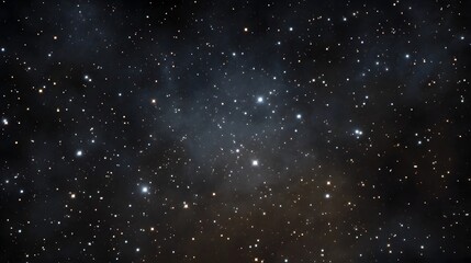 Obraz premium Deep space vista featuring countless bright stars and ethereal nebulae against a dark cosmic background