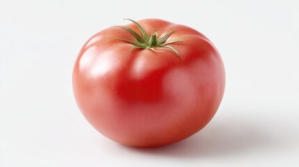 Isolated fresh red tomato vegetable food healthy nutrition