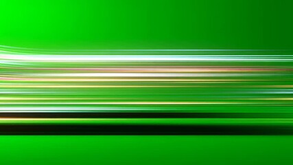 Dynamic green light trails streak across the frame, creating a modern and vibrant abstract background for motion graphics - Powered by Adobe