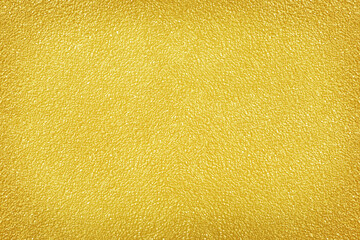 Gold wall texture abstract background, plastered wall painted gold color	