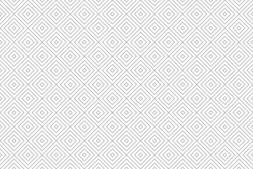 Seamless geometric pattern featuring diamond-shaped line designs in a clean grey minimal style.