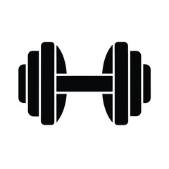 Dumbbell Icon Vector Illustration